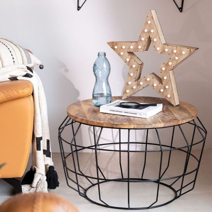 Exeter Wooden Top Coffee Table