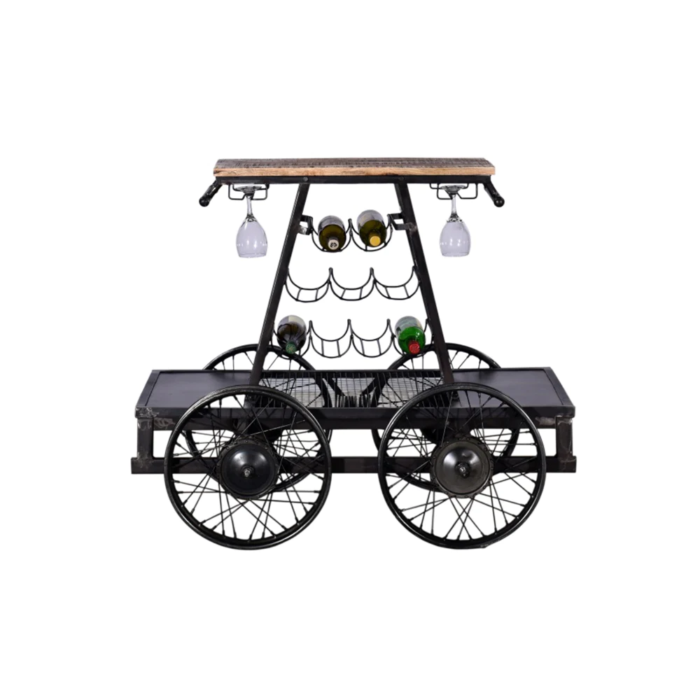 WAYNE WINE BAR CART - Image 1