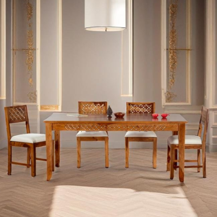 1-6.png Priti 6 Seater Dining Set 6 - Image 1