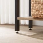 ATTRACTIVE LADDER BOOK SHELF | METAL WOOD WALL STANDING TALL SHELF - Image 4