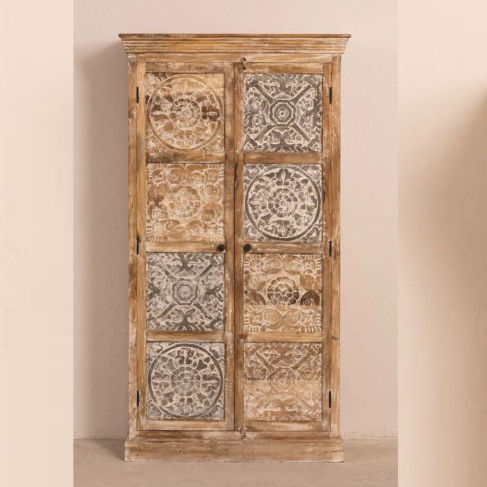 Heb Wooden Cabinet 2 Door - Image 2