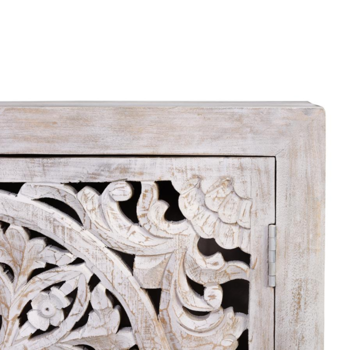 Aurel Carved Solid Wood Sideboard - Image 2