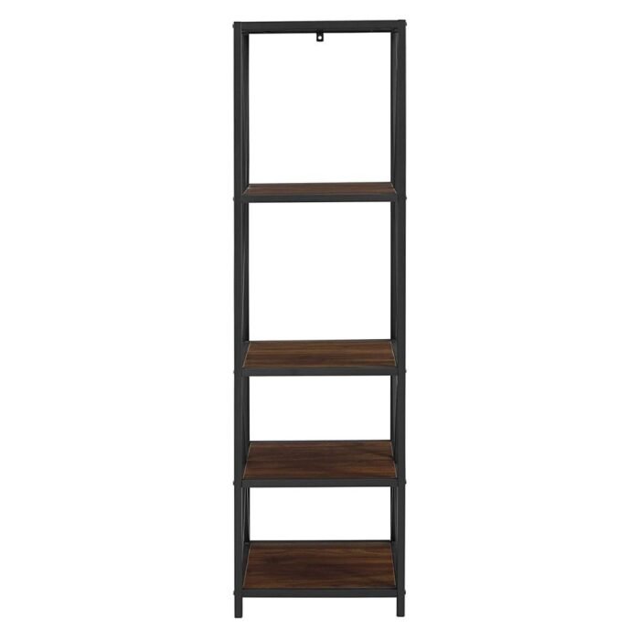 Strong Tall Iron Shelf  4-tier Bookshelf For Wall | Iron Shelf Rack - Image 3