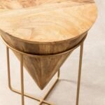 Auxiliary Wooden Coffee Table Conical - Image 3