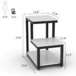 Monarch Side Table With Storage - Image 4