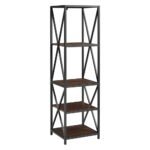 Multifunctional 4-Tier Open Wooden Rack |  Wood Storage Shelf - Image 4