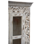 Oriental Carved Display Cabinet - Image 6
