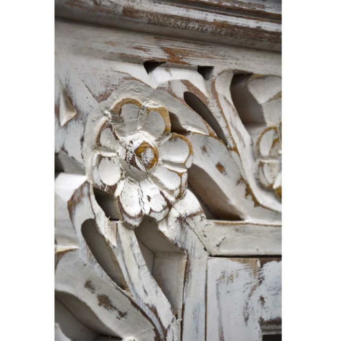 Oriental Carved Display Cabinet - Image 7
