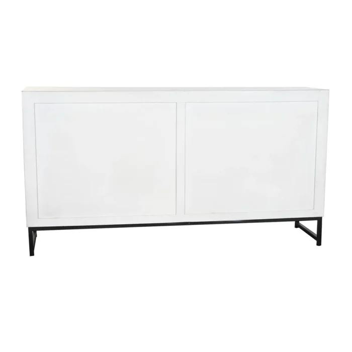 Hornbill 4 Door Wooden Sideboard - Image 4