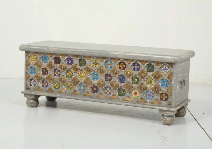 Priti Brass Fitted Trunk - Image 1