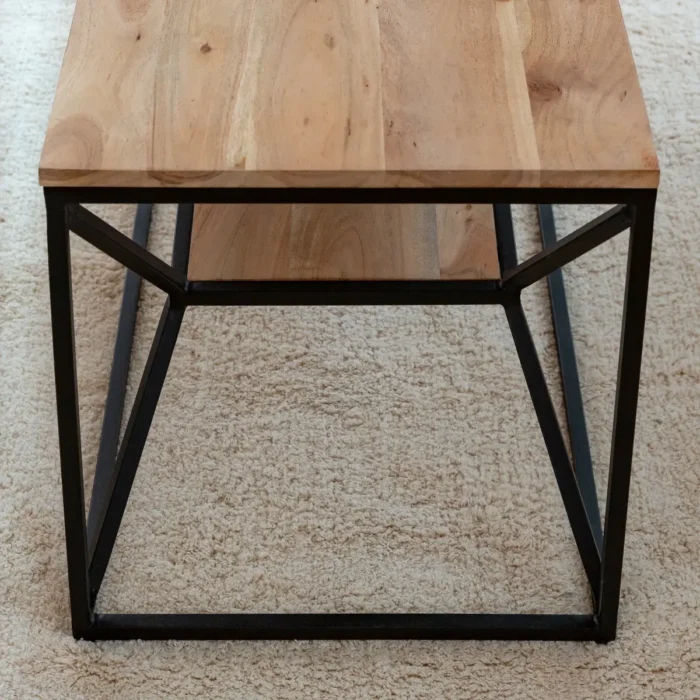 Bristol Wood Dual Top Coffee Table - Image 5