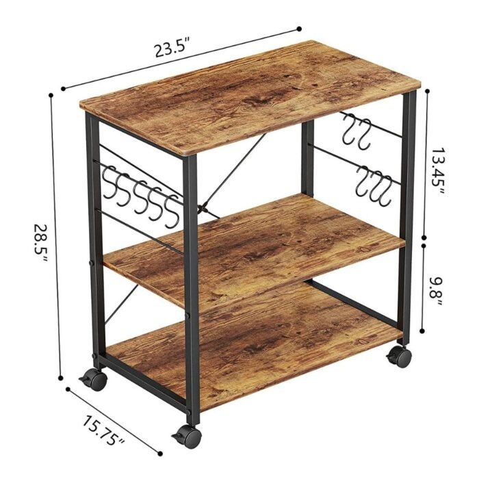 St. John Rolling Dining Cart - Image 4