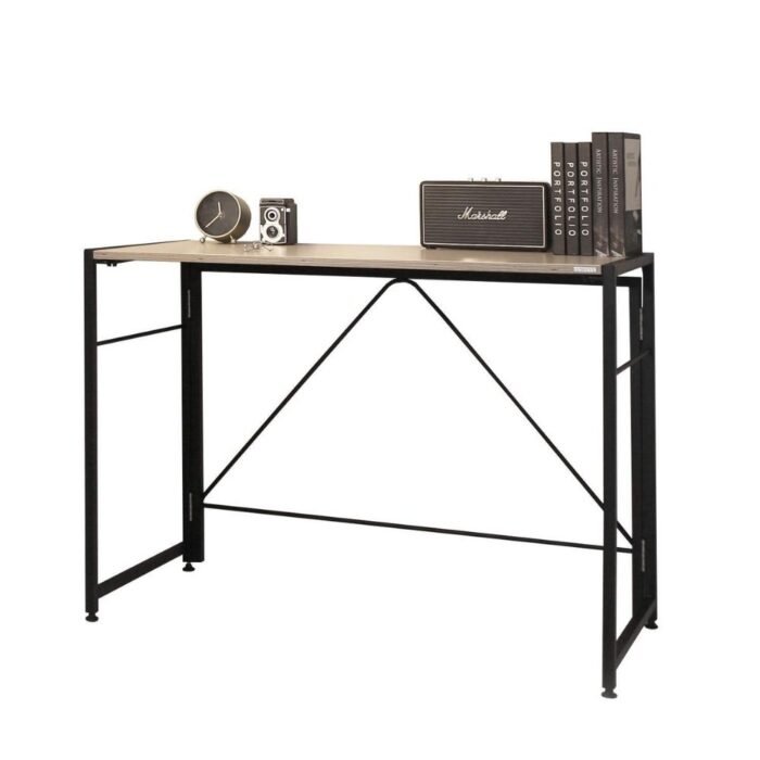 Jolipa Office Table Desk | Metal wood Home Office Desk With Amazing quality Of Wood - Image 4