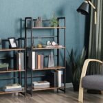Adjustable Wooden Book Shelves With High Storage Shelves For Home And Office - Image 2