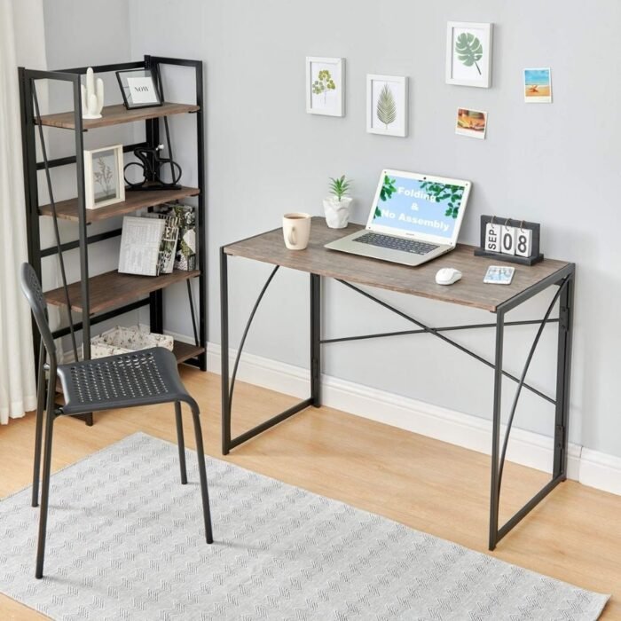 Rhino Computer Wood Table For Home - Image 1