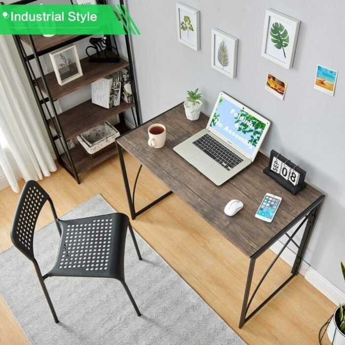 Rhino Computer Wood Table For Home - Image 3