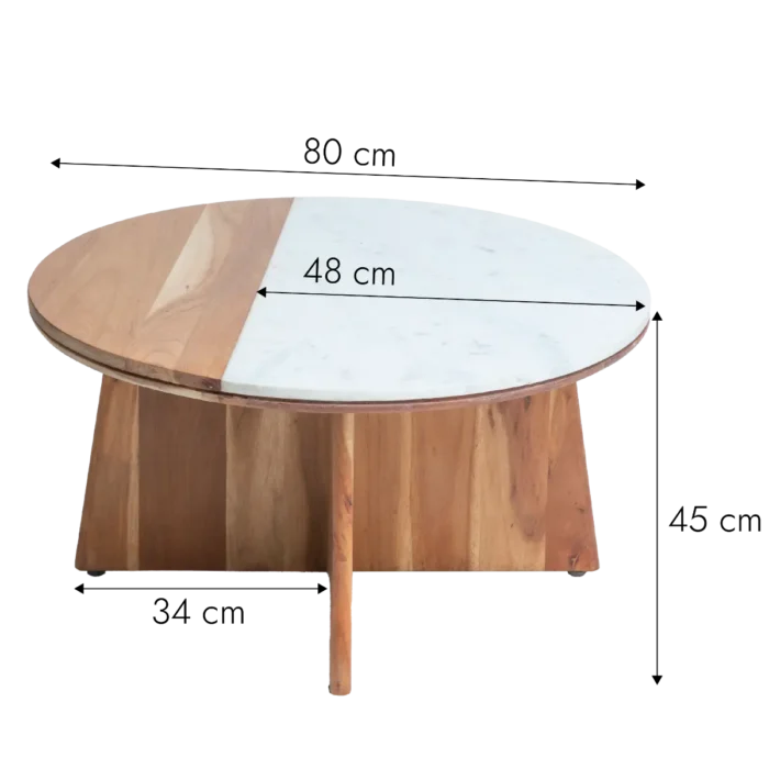 Kingston 2 Tone Coffee Table - Image 7