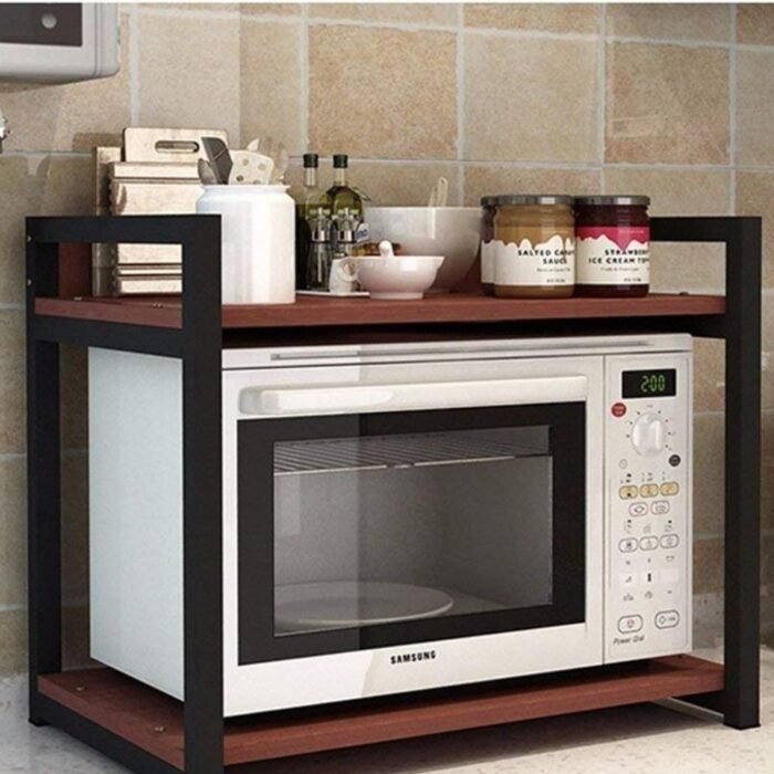 Saki-Microwave-Stand-1.jpg Edmonton Solid Wood Microwave Stand