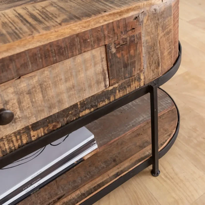 Chelmsford Reclaimed Wood Console - Image 5
