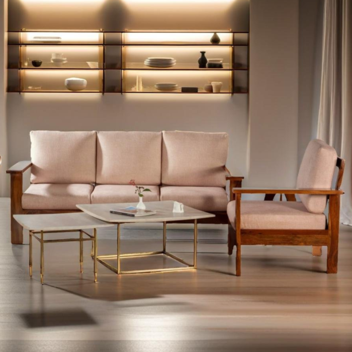 Priti Sofa Set 7 - Image 1