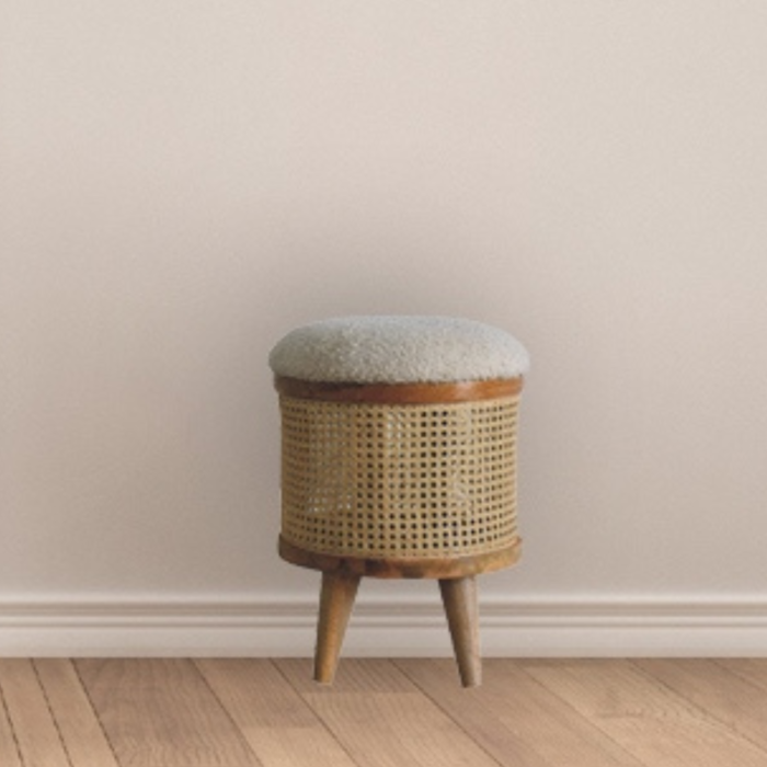 Untitled-design-39.png Priti Cream Boucle Footstool - Image 1