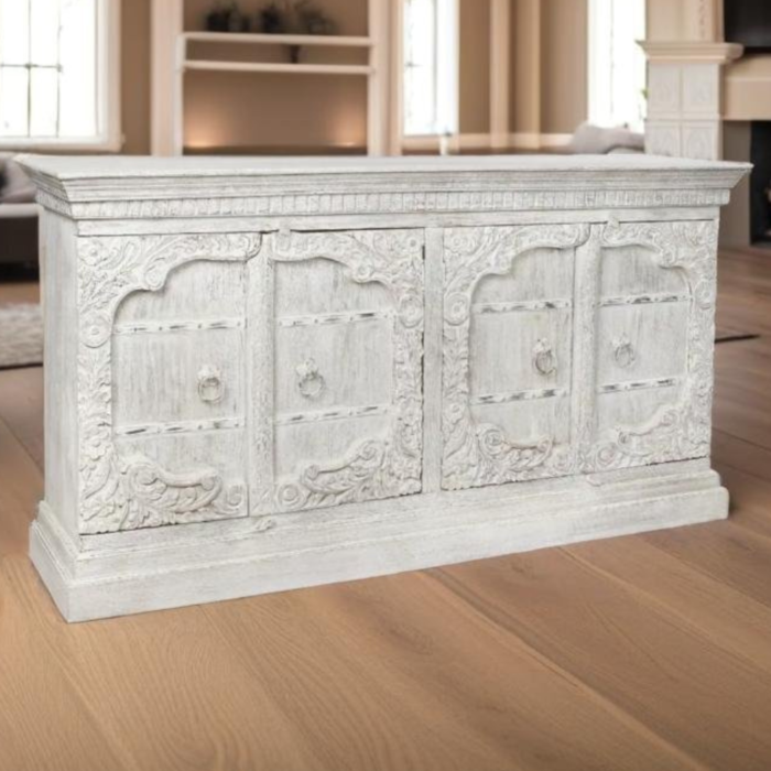 Untitled-design-5.png Precision Carved White Sideboard
