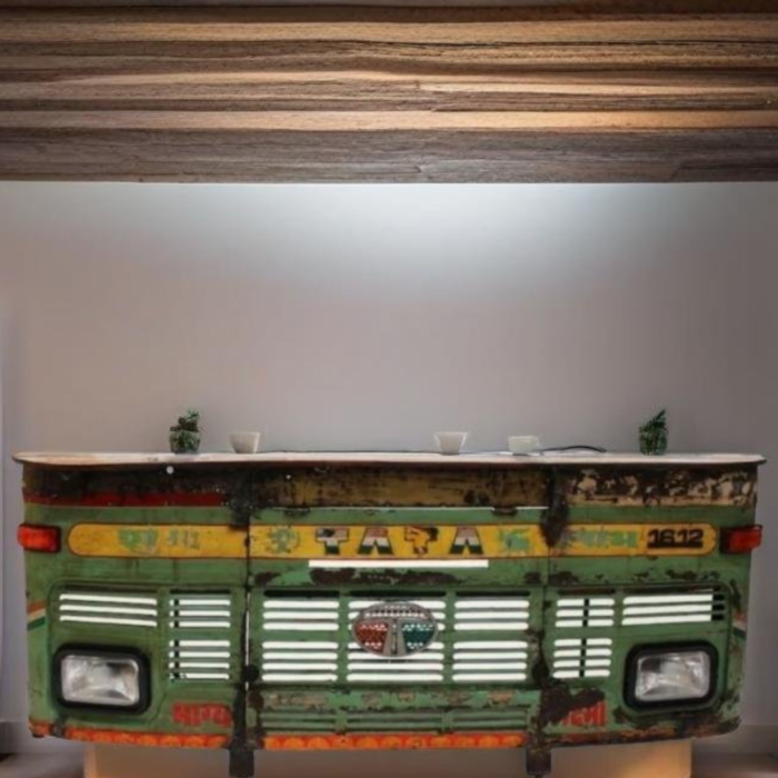 Untitled-design-60.png Handicraft Truck Design Vintage Furniture Bar Counter | Bar Furniture - Image 1