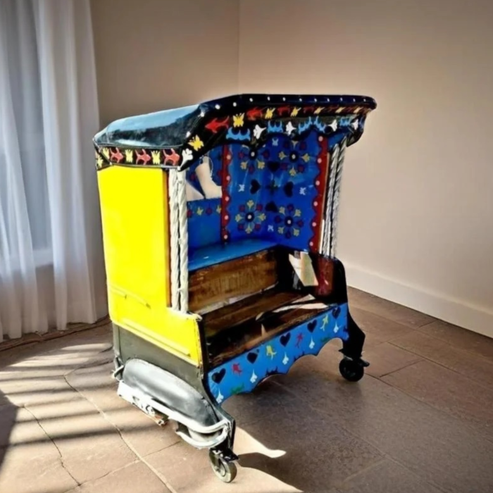 Untitled-design-62.png Priti Jodhpur Auto Taxi Upcycled Bench Sofa - Image 1