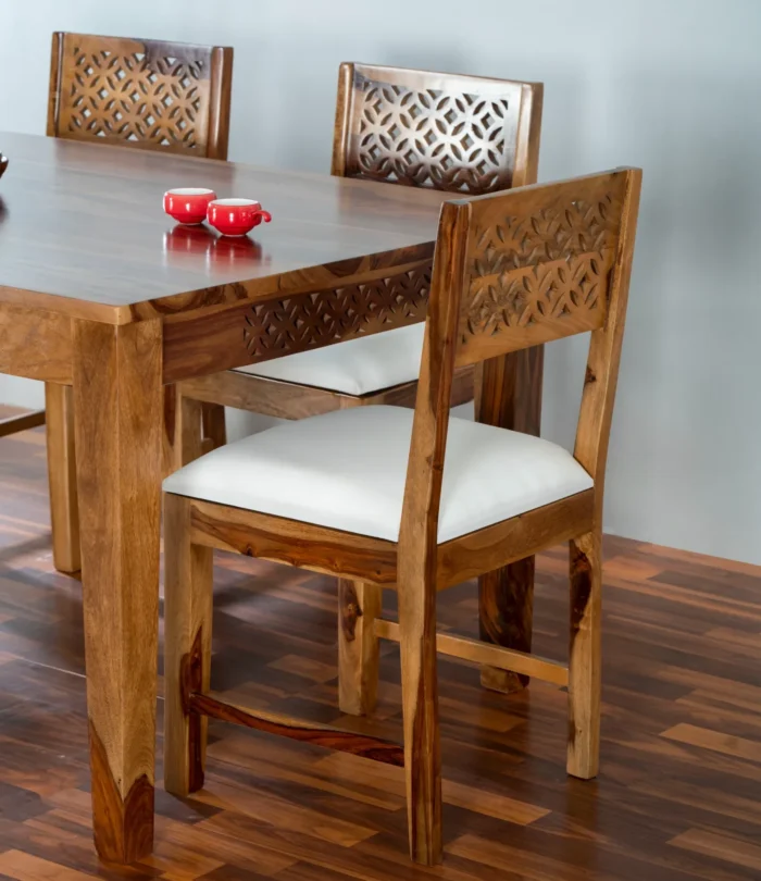 Priti 6 Seater Dining Set 6 - Image 4
