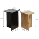 Plymouth Wooden Nesting Coffee Table - Image 10