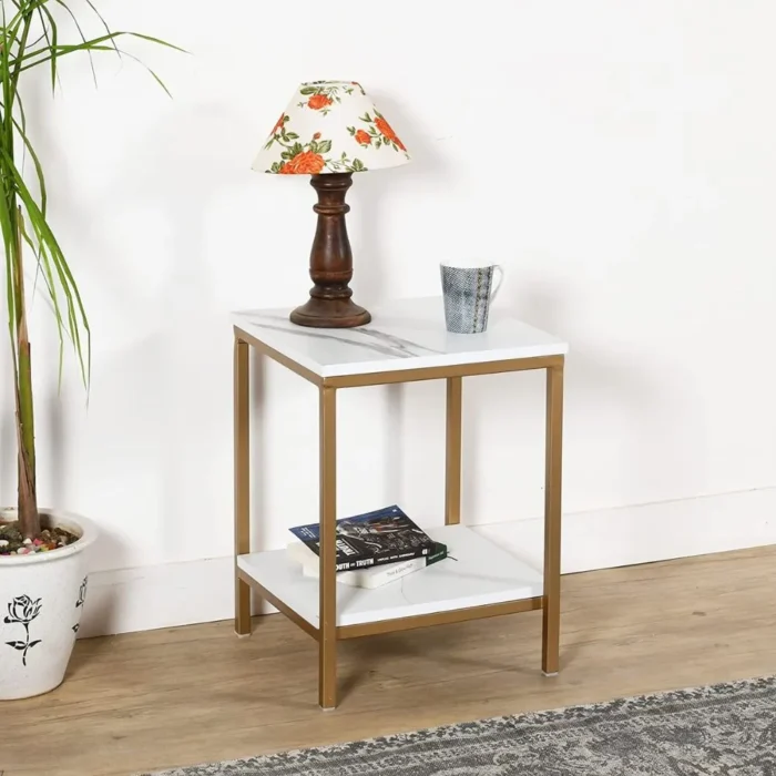 1-108 Ophelia side table marble look