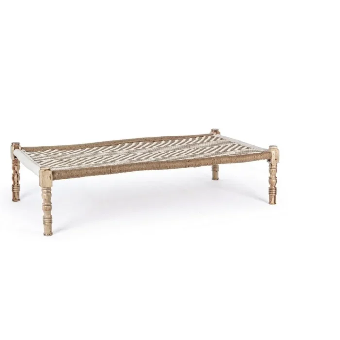 Traditional Natural Khat Daybed - Image 2