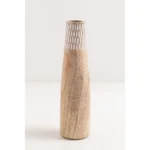 Vase In Mango Wood Natai