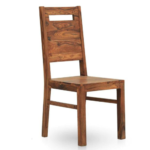 PRITI : Solid Wood Dining Table Set With 6 Chairs In Natural Finish - Image 7