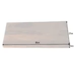 Massive Sheesham Wall Shelf Unit With Tree Edge - Image 4