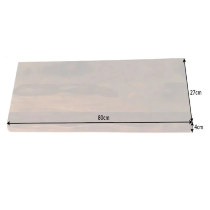 Massive Sheesham Wall Shelf Unit With Tree Edge - Image 4