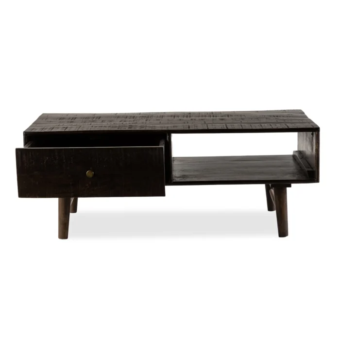 Lyon Solid Wood Walnut Coffee Table - Image 10