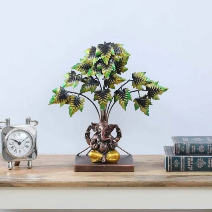 Ganesha Maple Tree Table Decor
