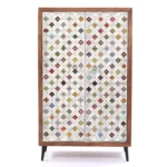 Ducky Tile Inlay Cabinet