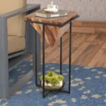 Bamako Solid Wood Pyramid End Table - Image 7