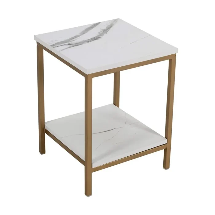 Ophelia side table marble look - Image 7