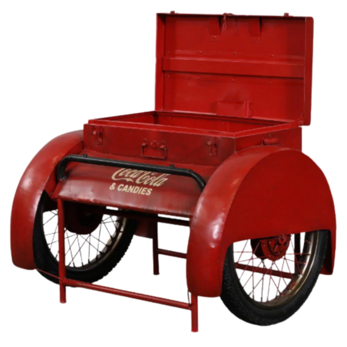 PRITI : Vintage Industrial Style Coca Cola Trailer - Image 2
