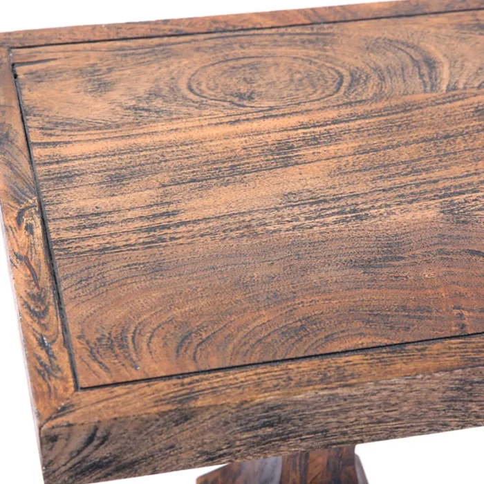 Luton Walnut Wood Console - Image 4