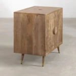 Benon Solid Wooden Bathroom Cabinet - Image 3