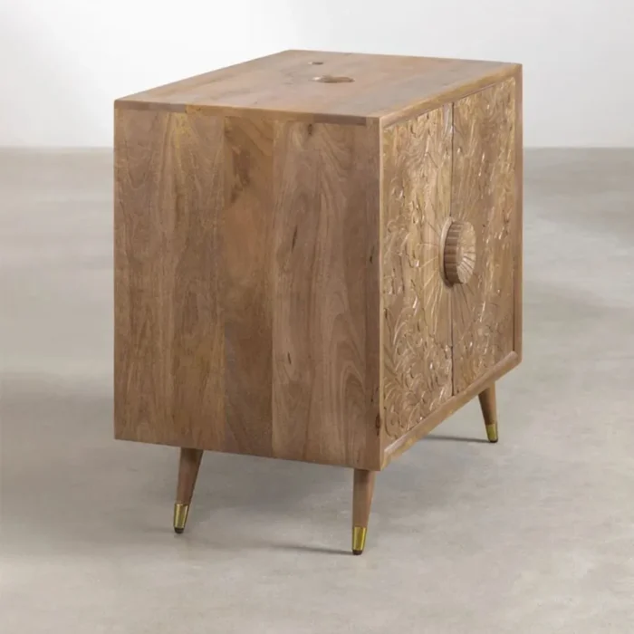 Benon Solid Wooden Bathroom Cabinet - Image 3