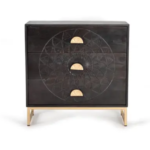 Blanca Walnut Wooden Chest of Drawers - Image 2