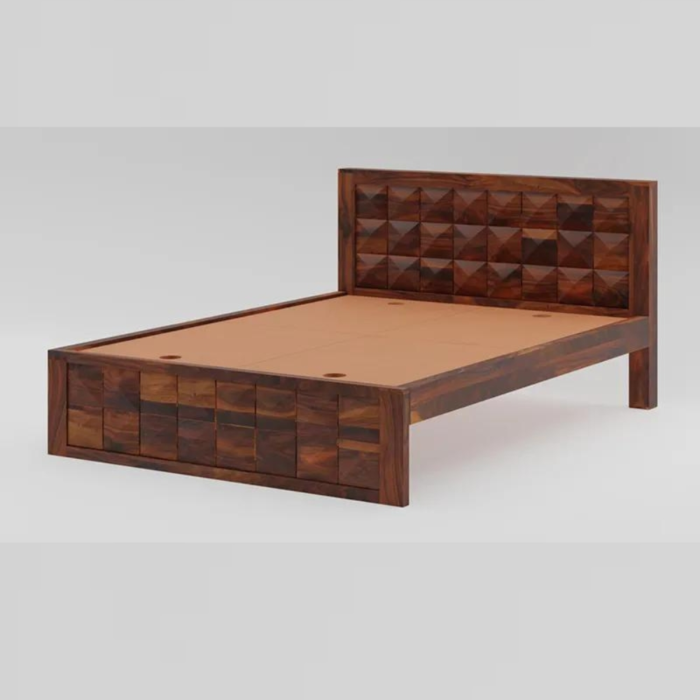 PRITI : Florence Wooden Queen Bed - Image 4