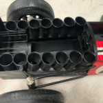PRITI : Ventage Metal Red Racing Car Bar - Image 5