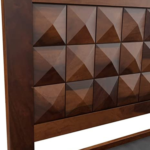 Priti : Bourges Wooden King Bed - Image 5