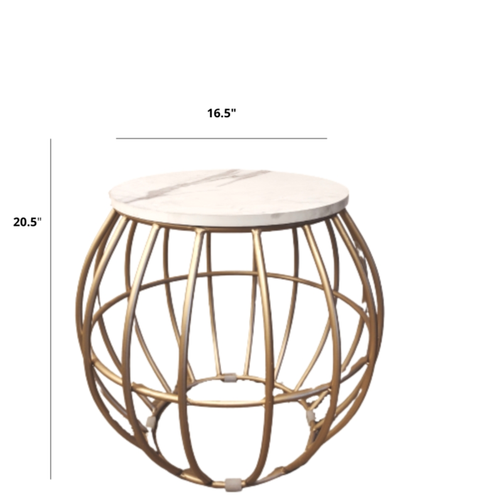 Belfast Classic Round Coffee Table - Image 3
